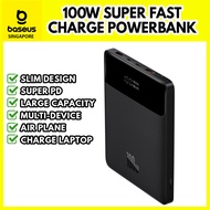 Baseus Blade HD Powerbank Digital Display 100W Super Fast Charging Laptop Power Bank 20000mAh (Free Type C Cable)