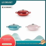 LE CREUSET enamel pot seafood pot shallow pot steamed fish stew pot 26cm