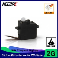 5 Line 2g Mirco Servo for Dron Mini RC Plane fpv Racing Drone Helicopter Fixed-wing Wltoys A220 F949