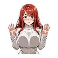 EARLFAMILY Anime Girl Pasted on Glass Car Stickers Cute Waterproof Electric-Bicycle Scooter Windshie