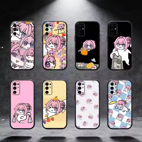 Q-Version D-Dorothy Doro Phone Case For Samsung S25,S24,S21,S22,S23,S30,Ultra,S20,Plus,Fe,Note,5G Bl