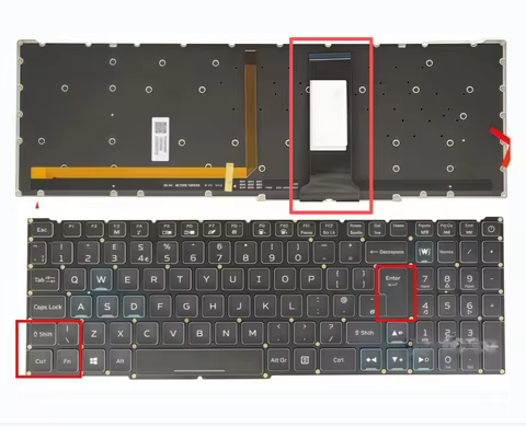 UK RGB Backlit Keyboard For Acer Predator Helios 300 PH315-53 PH315-54 LG05P_P10B3L NKI15131GR PK133