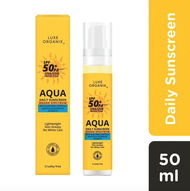 Luxe Organix SPF 50+ PA*** UVA/UVB Protection Aqua Daily Sunscreen 50ml