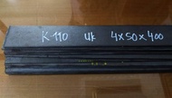 K110 Bohler setara D2 4x50x400mm baja premium bahan pisau dan golsem