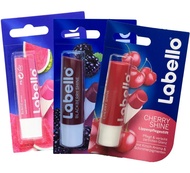 Labello Watermelon Shine, Labello Blackberry Shine, Labello Cherry Shine Lip Balm Bundle