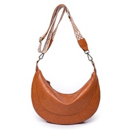 Cross-Border New Style Bag Female Commuter Bag Niche Crescent Bag bags Cross-Border Retro Female Bag