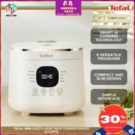 Tefal RK5151 Mini Fuzzy Logic Rice Cooker 0.7L Smart AI Cooking Technology Simple Interface RK5151 P