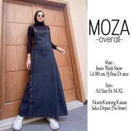 MOZA OVERALL CUBY OVERALL/ JEANS OVERALL/ Wanita MODERN JUMPSUIT/