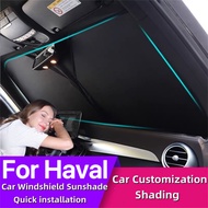Car Windshield Sunshade for Haval H6 Accessories 2020-2024 Front Shading Car Interior Shading Plate