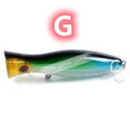 9สี12.5เซนติเมตร40.3กรัมฮาร์ดล่อบิ๊ก Popper ล่อ6สีบนน้ำเหยื่อตกปลา Popper Crankbait Swimbait