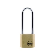 Yale Classic Series Solid Brass Long Shackle Padlock 30mm (Y110/30/150) / 40mm (Y110/40/163)