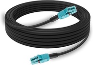 HYX FIBER CABLE OM3 Duplex Uniboot 2Core LC to LC TPU Armored OD-5mm UPC Optical Patch Cord Multimod