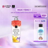 [LG Daily Beauty Official] Dầu xả Elastine De Perfume hương nước hoa Kiss the rose 600ml