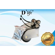 D'Life Sliding Roller/Wheel SE006 Quality Wardrobe Closet Cabinet Sliding Door Roller for Aluminum R