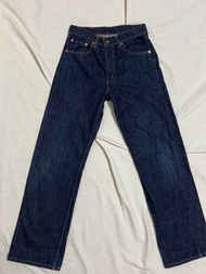 1. levis 512 Taper 二手牛仔褲 上寬下窄 原色 (levis 512-03)-W28