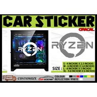 RYZEN PC STICKER RYZEN AMD DESKTOP STICKER