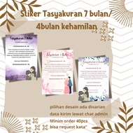 Pregnancy 7-month Sticker/Pregnancy Size 7-month/18pcs 4-month ting Sticker/