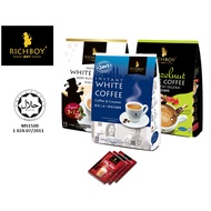 (P) [3 Packet Bundle] Richboy Instant White Coffee Mix & Match - Free 3 Sachet Richboy Teh Tarik