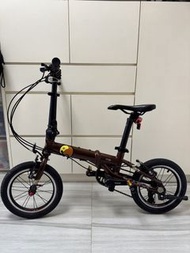 Sooibe 007 Pro 14" 超輕兒童摺疊單車 摺車 改3速 有改裝