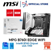 MSI MPG B760I EDGE WIFI DDR5 / D5 LGA1700 GAMING MOTHERBOARD COMBO I5-12400 / 14400 / 14100 / 14700 