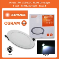 OSRAM LED ECO SLIM LEDVANCE DOWNLIGHT 6 inch 6500K Daylight - Round