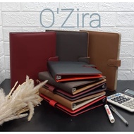 Plain binder A5 Ring 20 B5 Ring 26, Leather Binder, College Binder, Binder cover, Campus Binder Book