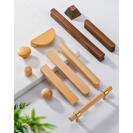 Cabinet knob Door Handle Natural Wood Style Cabinet knob Door Drawer Solid Wood Handle Cabinet knob 