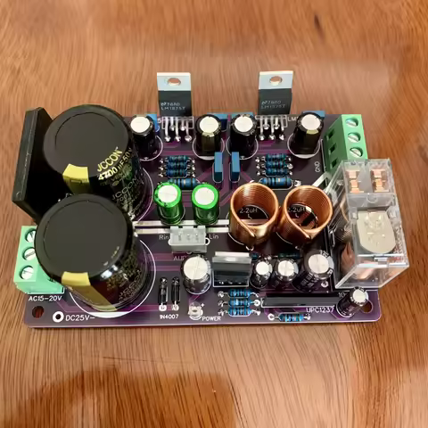 GC Version LM1875 Hi-Fi Audio Amplifier Board DIY Kit - 2.0 Channel Audiophile Stereo System Warm To