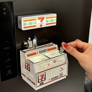 magnet peti ais fridge magnet 711 Freezer Peti Sejuk Kedai Serbaguna Mini Mini Horizontal Refrigerat