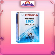 Honda Ultra LEO SN 0W-20/ 0W20 Engine Oil  SN 4L (Made In Japan) FREE OIL FILTER-(OEM)