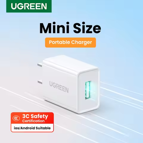 【US Plug】UGREEN 5V 1A USB Charger for iPhone 16 15 14 Pro Max Fast Wall Charger for Samsung S24 Xiao