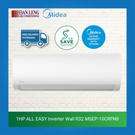 Midea 1HP All Easy Pro Inverter Wall R32  MSEP-10CRFN8