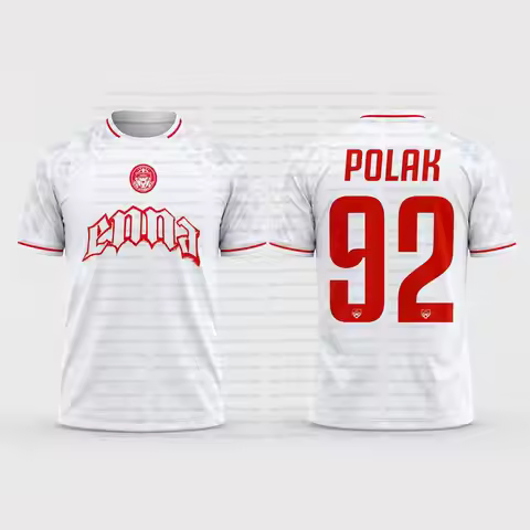 92 Polak Team Jersey, French Rapper, Football Club, Large Music Cd, Unisex T-shirt, Fan Gift, 3d Pri