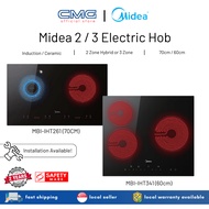 *Installation Available* Midea 2 / 3 Zone Induction Ceramic Hybrid Electrical Hob - MBI-IHT261 (70cm