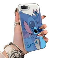 Plating Metal IMD Case For OPPO A3S A12E Phone Cases Casing Solid Color Silicone Cover 7054 CY
