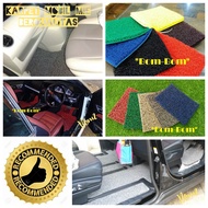 BRV EXCLUSIVE CAR CARPET - Vermicelli Car Carpet with BOM BOMmie