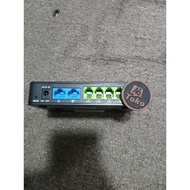 Grandstream HT814 ATA VoIP 4 Port FXS + 1 Port FXO Gateway IP Phone Original