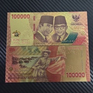 Gold Foil Collection 100000 Unique Indonesia Plus Fodder