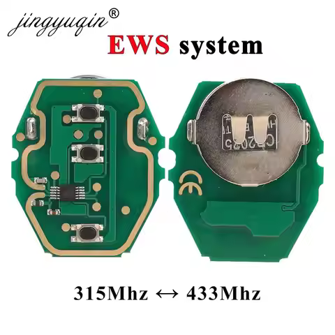 jingyuqin 3 Button Remote Car Key Control Circuit Board For BMW EWS X3 X5 Z3 Z4 1/3/5/7 1 3 5 7 X3 X