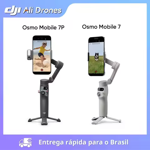 DJI Osmo Mobile 7P / osmo mobile 7 Built-in Extension Rod & Tripod 10-Hour Battery Life Phone Chargi