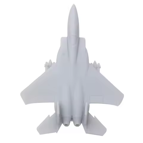 5PCS 1/2000 1/700 1/350 Scale Model Fighter Aircraft F-15C Eagle Fighting Aeroplane with Length 8mm/