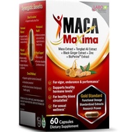 LABO NUTRITION MacaMaxima Male Libido Performance Natural Booster Tongkat Ali + Maca for Men Health Energy &amp; Stamina