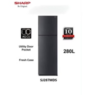 Sharp 2 Doors Refrigerator 280L SJ287MDS