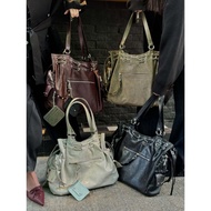 2025deinet-Korean Version Ladies Shoulder Bag Willow Nail Motorcycle Bag Rock Fashion Sweet Cool Mes