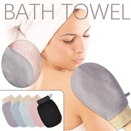 Exfoliating Gloves Body Scrub Mitt Peeling Bath Spa Bathroom Towel Removal Shower Accessories Y6a7