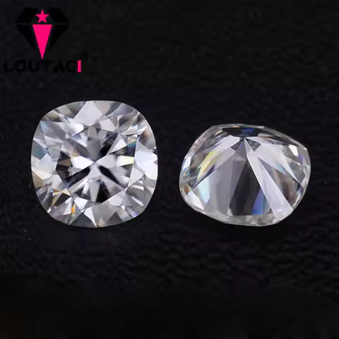 LOUTACI 1-5ct cushion cut what stores sell moissanite engagement rings super white DEFGH