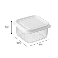 Plastic Box In Food Storage Box Microwave Small Lunch Box Sub-Brown Rice Packed Preservation Freezer Fresh Keeping Container