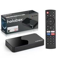 V96plus Android 15.0 TV BOX IPTV TV Box 8K H618 2GB 16GB Dual Band 2.4GHz 5GHz WIFI6 BT Remote Lemon