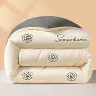 Taiwan Ready Stock Milk Down Soy Winter Quilt Four Seasons Spring Autumn Double Standard Single Plus