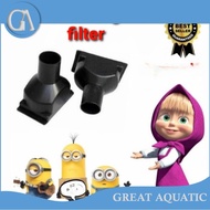 PACKAGE GET 5 PCS flamingo feet undergravel shoes bottom filter aquarium flamingo feet